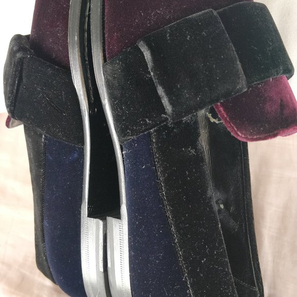 Jimmy Choo John velvet strap gradient loafer shoe main image 2